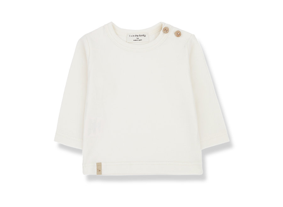 1+ Noelle LS T-Shirt Ecru