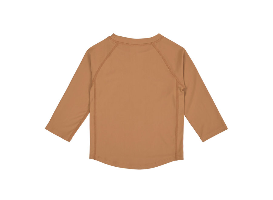 Lässig UV-zwemshirt ls Whale caramel