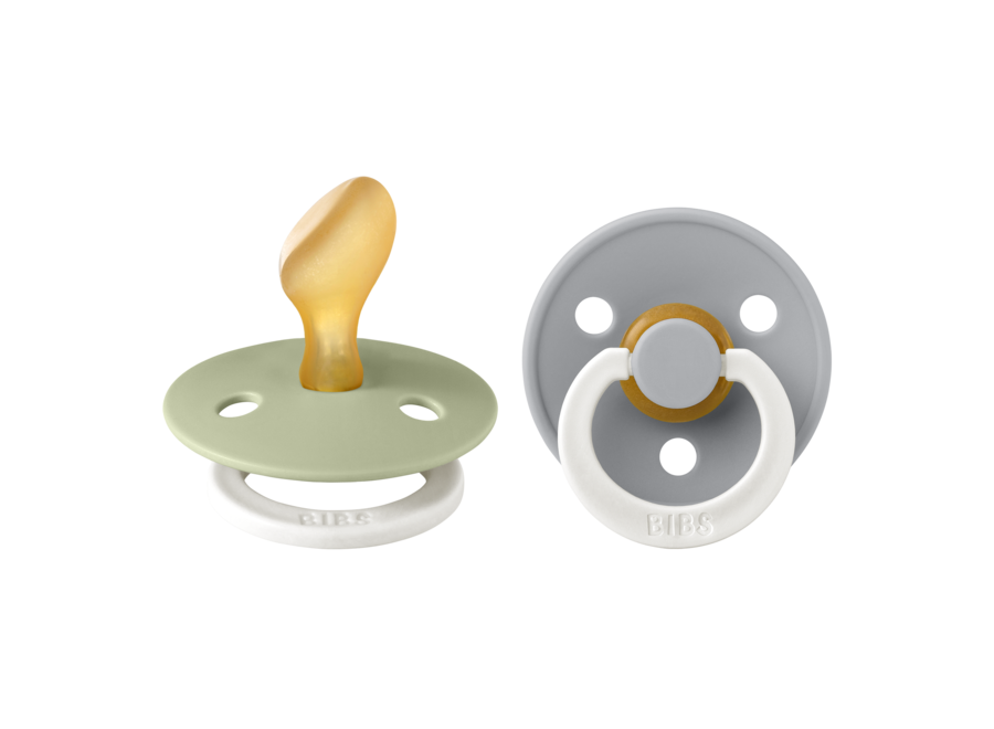 Bibs 2 pack  anatomic sage/ cloud glow t2