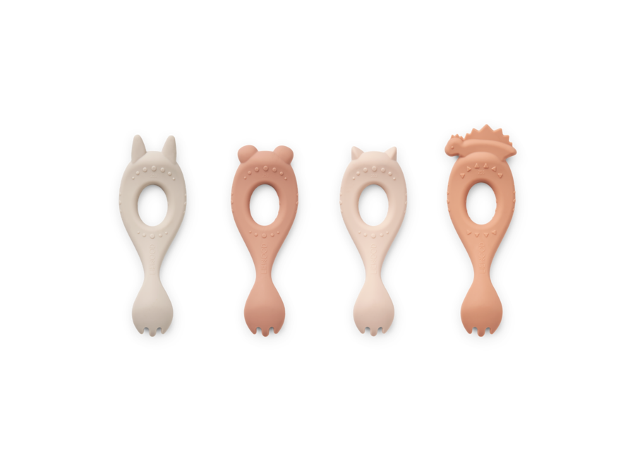Liewood Liva Fork 4-Pack Rose multi mix