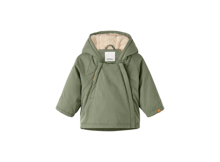 Lil' Atelier Golan Loose Jacket Oil Green