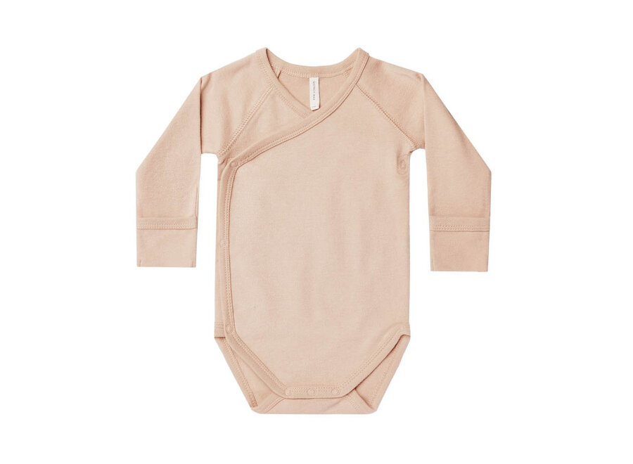 Quincy Mae Side-Snap Bodysuit Shell