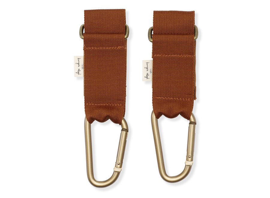 Konges Slojd stroller straps brown