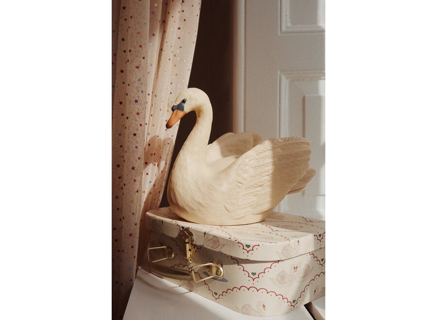 Konges Slojd 2 Pack Suitcase Swan/Vivi Fleur