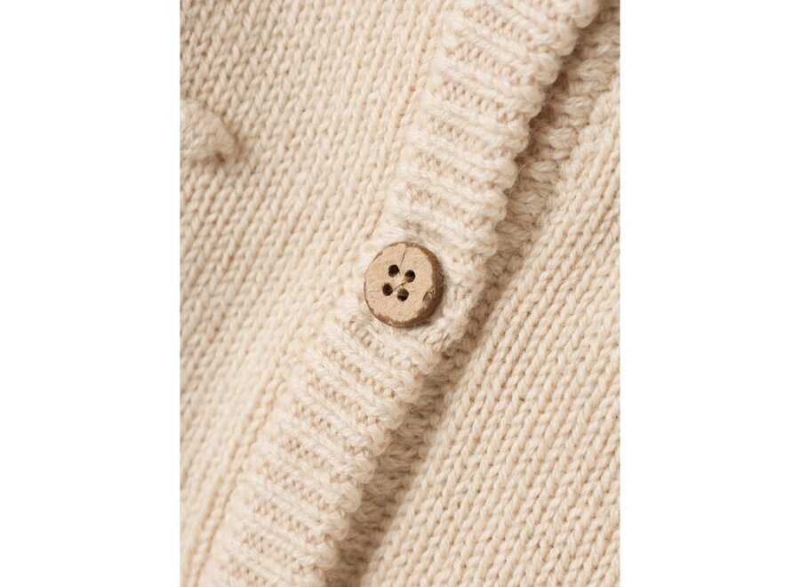 Lil' Atelier Gable Ls Knit Card Lil Fog