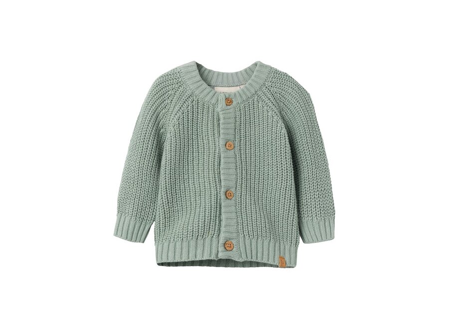 Lil' Atelier Emlen Ls Knit Card Lil Jadeite