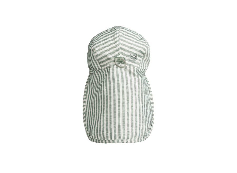 Liewood Lusio Sun Hat stripe Peppermint/crème