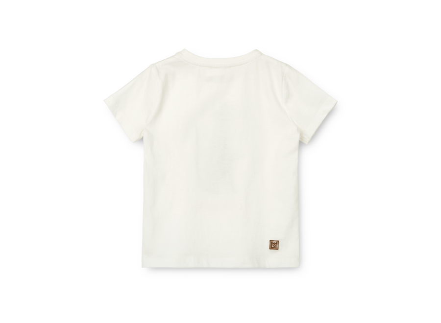 Liewood Apia SS T-shirt Leopard / Crisp white