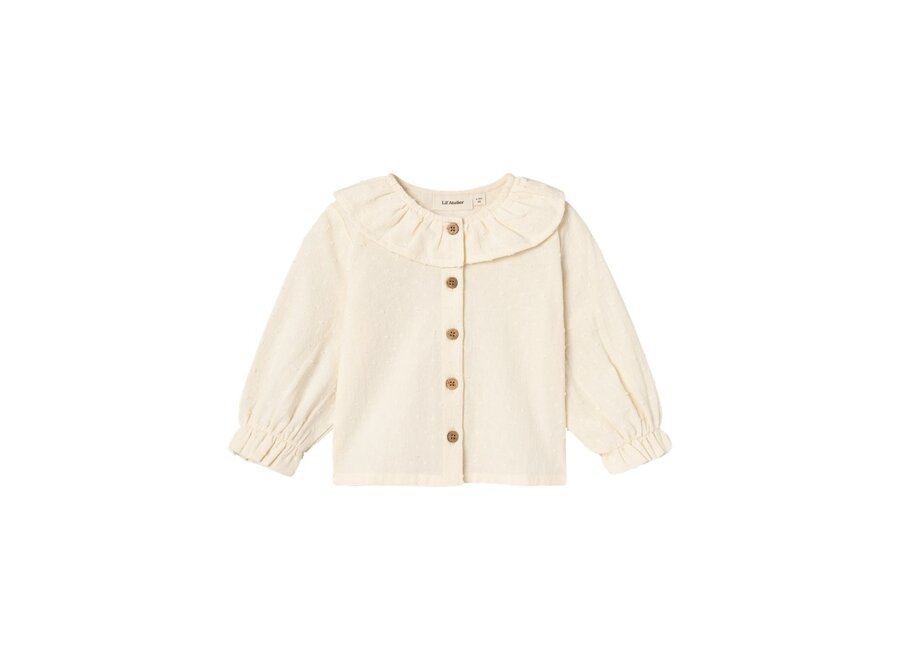 Lil' Atelier Dallas Ls Loose Shirt Lil Turtledove