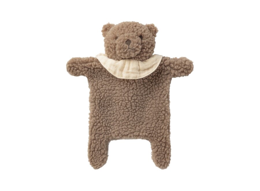 Lil' Atelier Fanco Sherpa Cuddle Cloth Lil Tigers Eye Bear