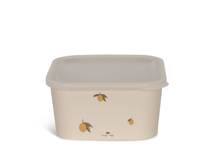 Konges Slojd Food Container Set Lemon