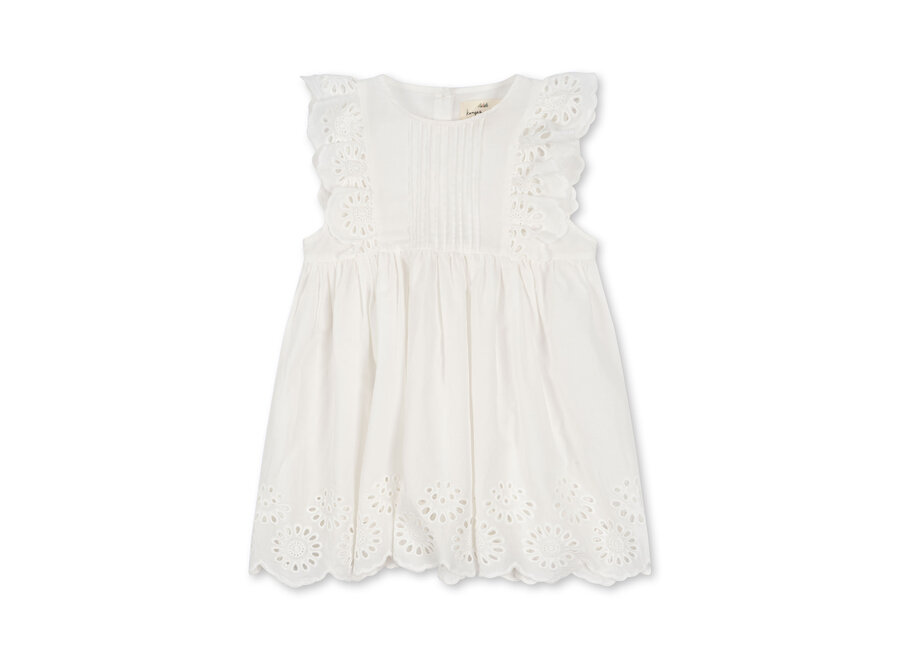 Konges Slojd Posey Dress Optic White