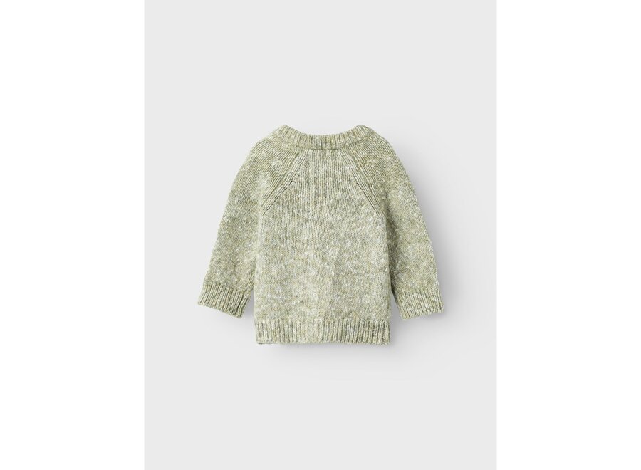 Lil' Atelier Solvej Ls Knit Card Loden Green