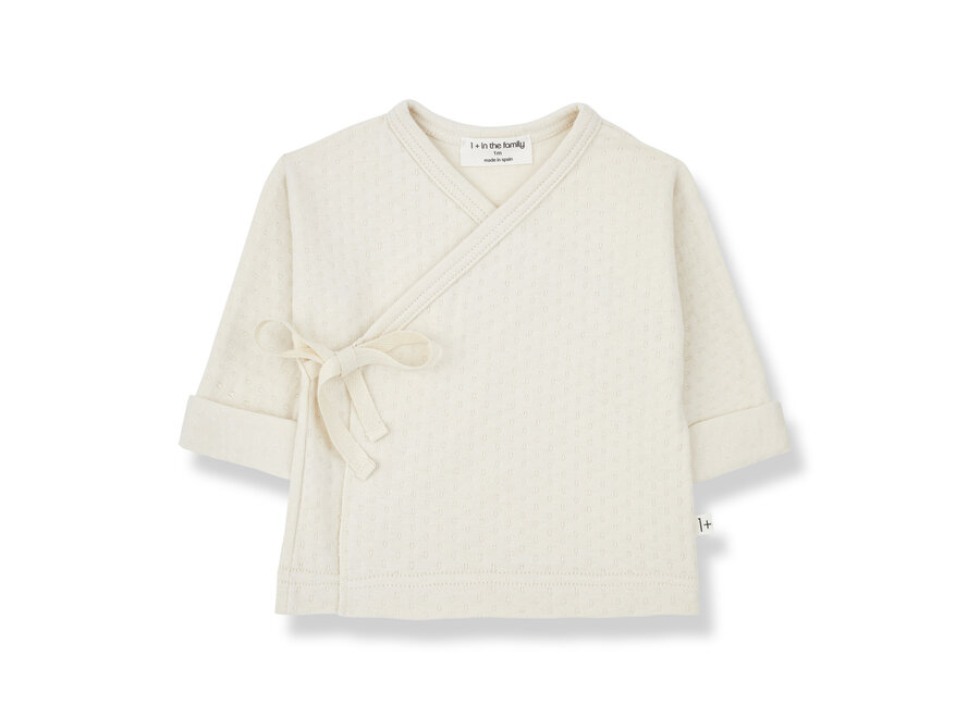 1+ Giotto L.Sleeve Shirt Ivory