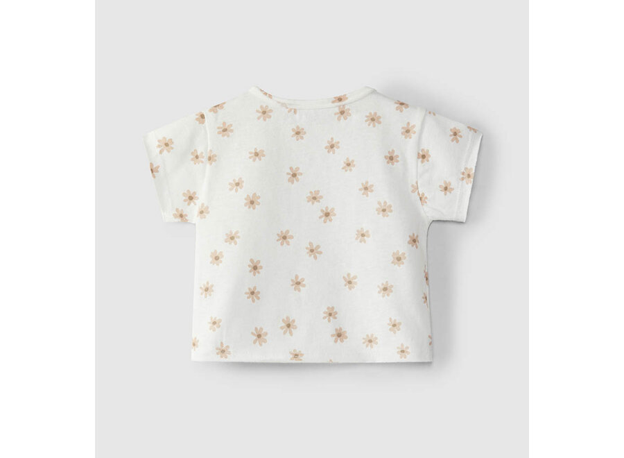 Snug T-shirt Flowers rosa