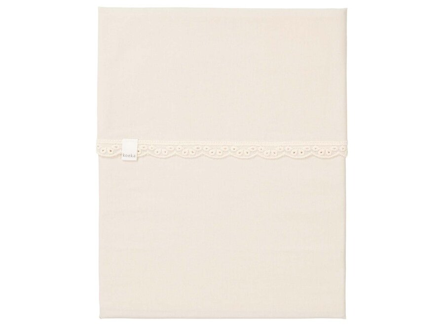 Ledikantlaken Breeze warm white 110x140