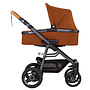 Naturkind kinderwagen Lux Evo + Reiswieg Terracotta