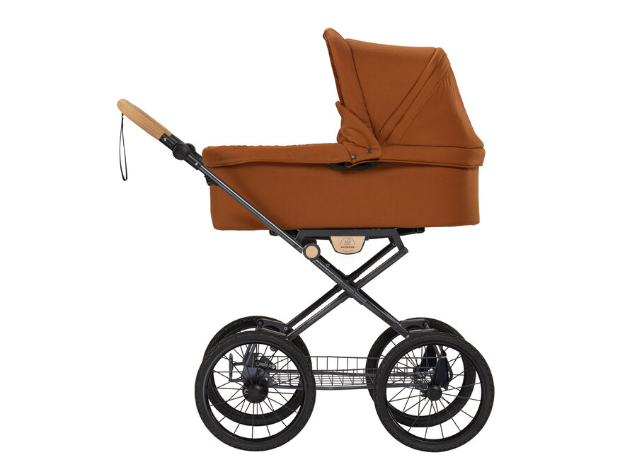 Naturkind kinderwagen IDA + Reiswieg Terracotta