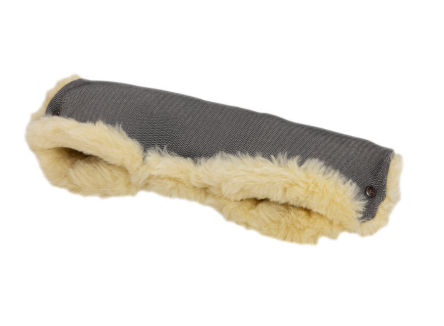 Naturkind Kinderwagen handwarmer lamsvel - Tulum