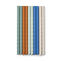 Liewood Timoti straw 10 pack mustard multi