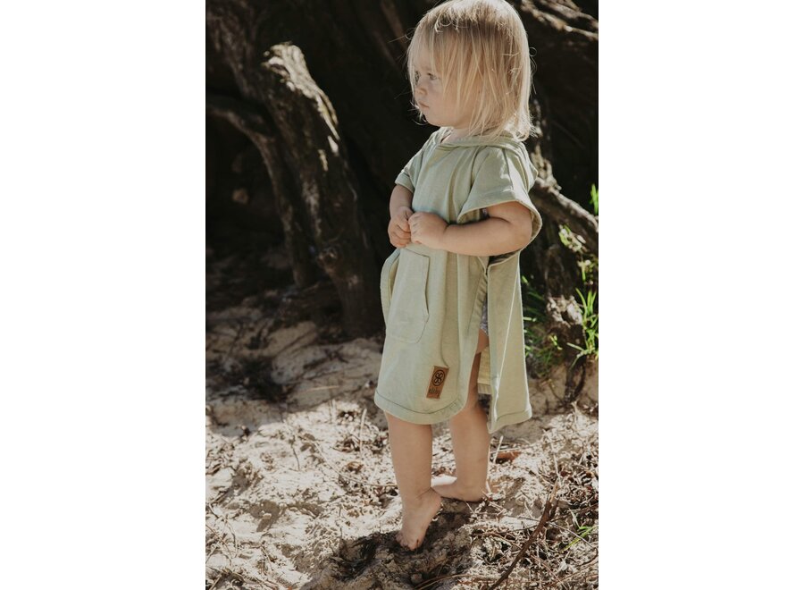 Cloby UV Poncho Peachy 1-3Y