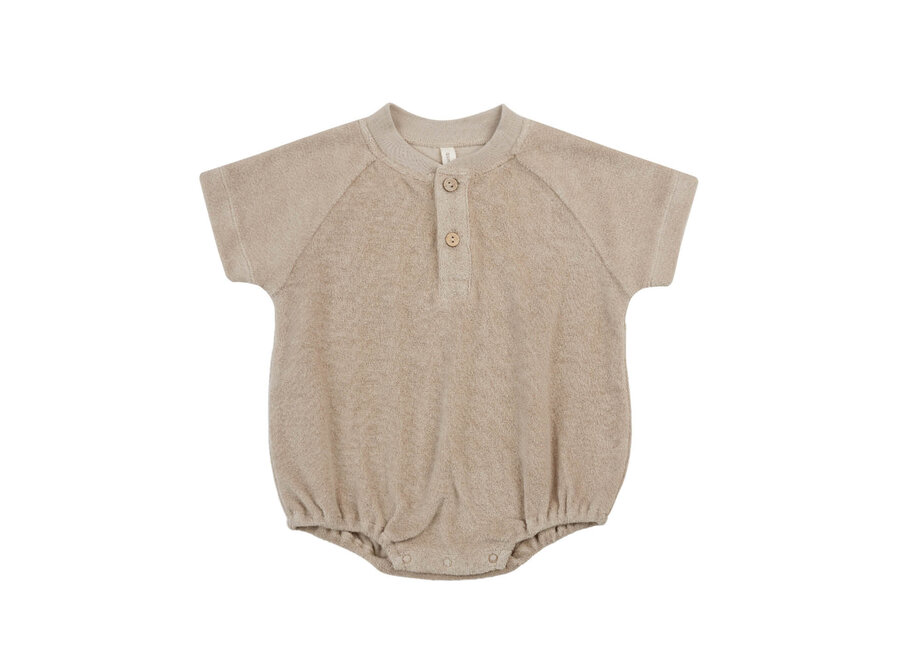 QM Terry Henley Romper Oat