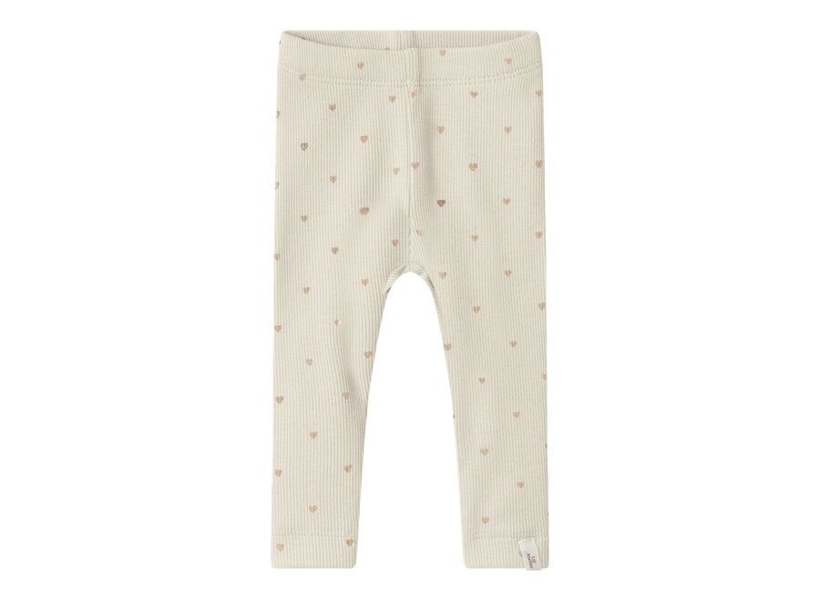 Lil' Atelier Gago Slim Legging Lil Noos Coconut Milk