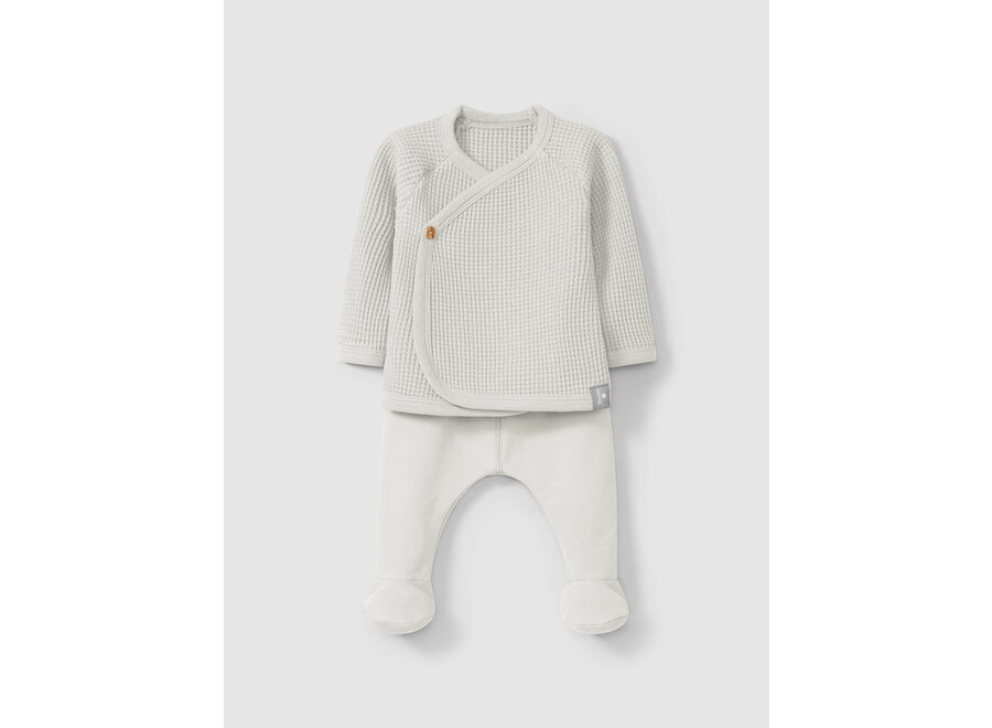 Snug Set wikkelvest broek l.grey