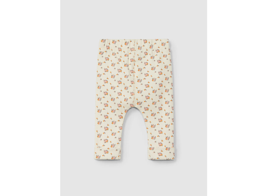 Snug legging flower naturel