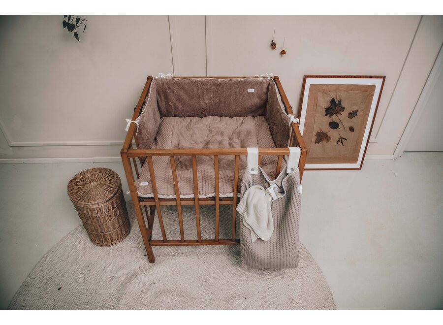 Koeka boxkleed Amsterdam caffe sand