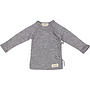 MarMar Tut wool rib wikkelvestje grey mel