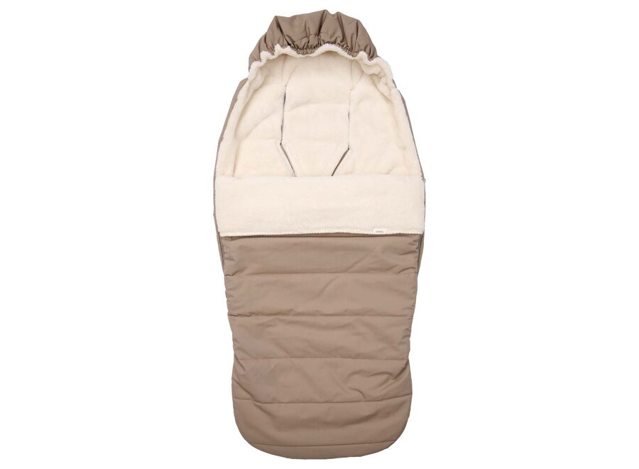 Koeka voetenzak buggy teddy Calgary taupe