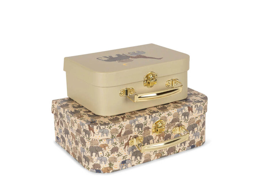 Konges Sløjd 2 Pack Suitcase Fsc Safari