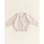Hvid Sweater Georgette Cream