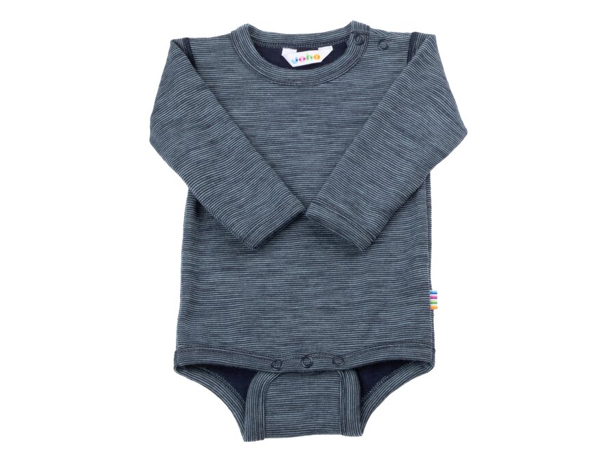 Joha Romper Ls Wol Blue