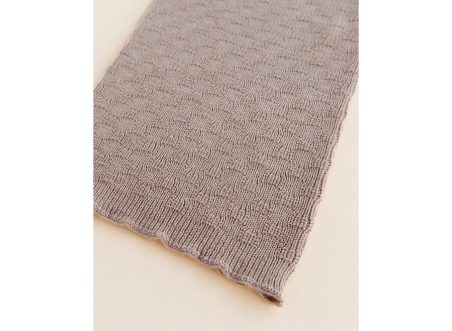 Hvid Tube Scarf Gigi Sand