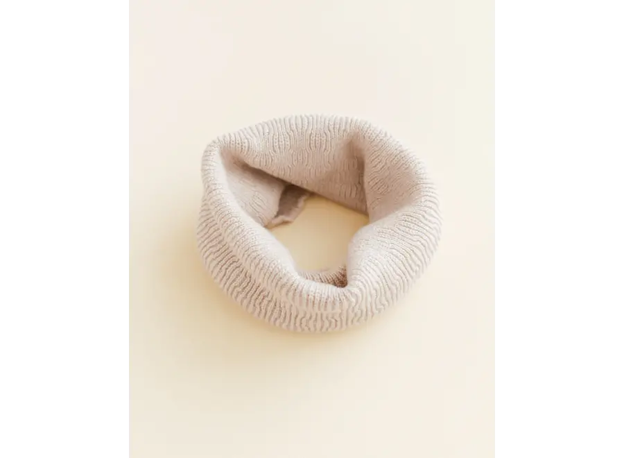 Hvid Tube Scarf Gigi Cream