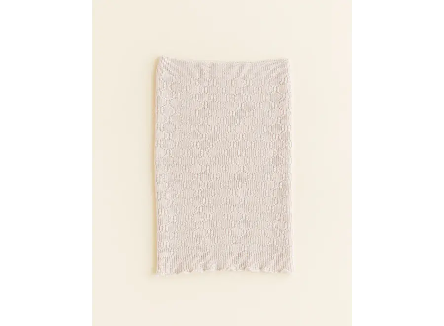 Hvid Tube Scarf Gigi Cream