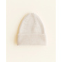 Hvid Fonzie beanie Cream 6m - 2Y