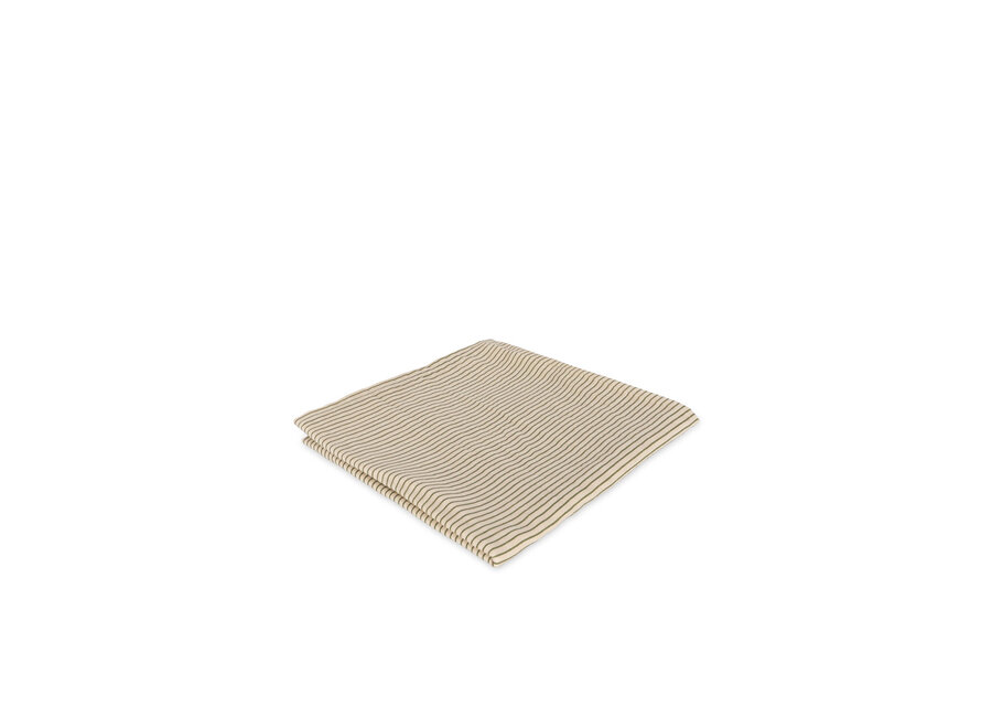 KS Big Muslin Swaddle Tea Stripe
