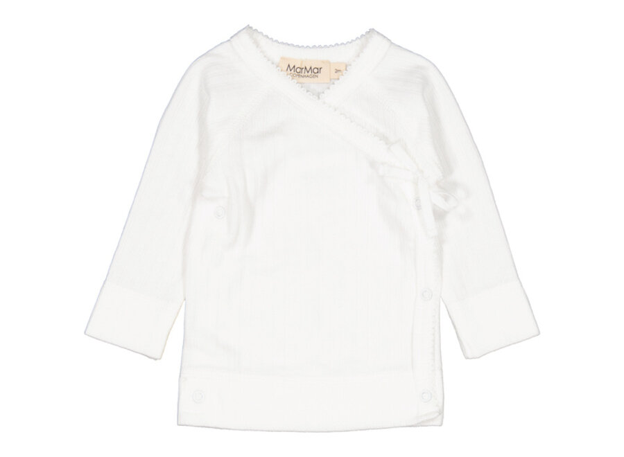 MarMar Tut Wikkelvest pointelle Gentle white