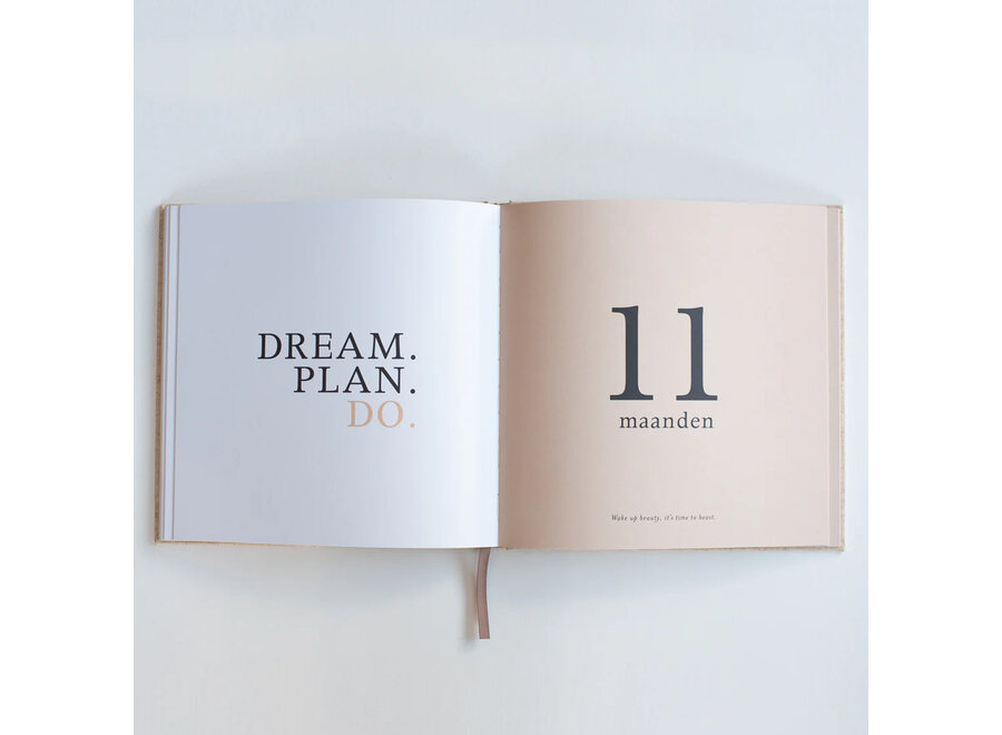 Leukigheidjes Eerste jaar invulboek linnen