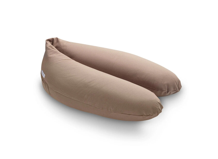 Ilmaha Voedingskussen soft sweat taupe