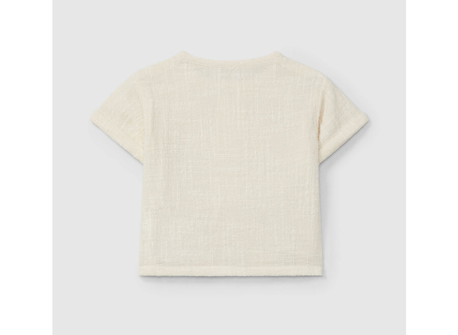 Snug T-shirt linnen Naturel