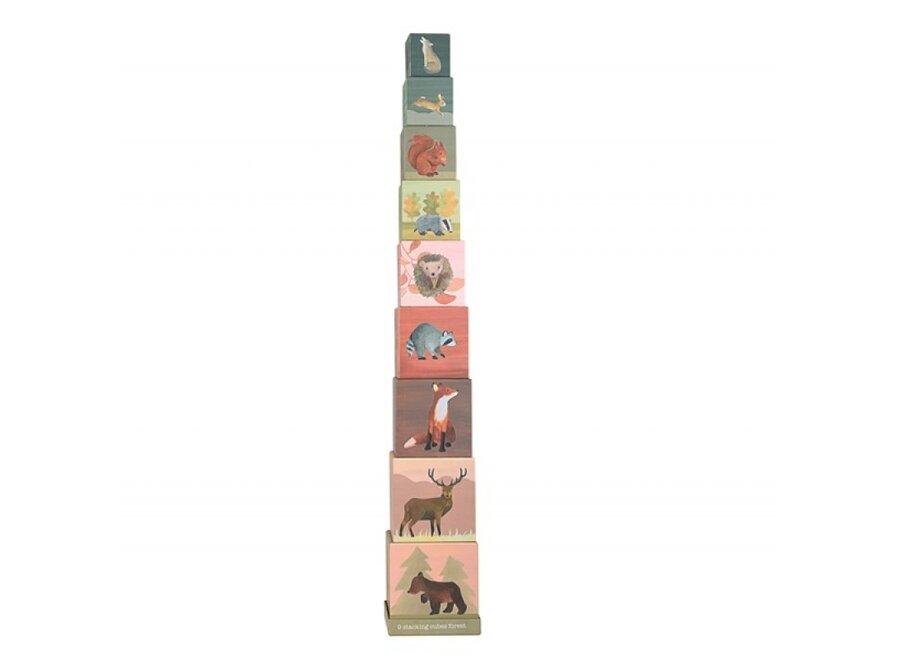 Egmont toys Stapelkubussen bosdieren