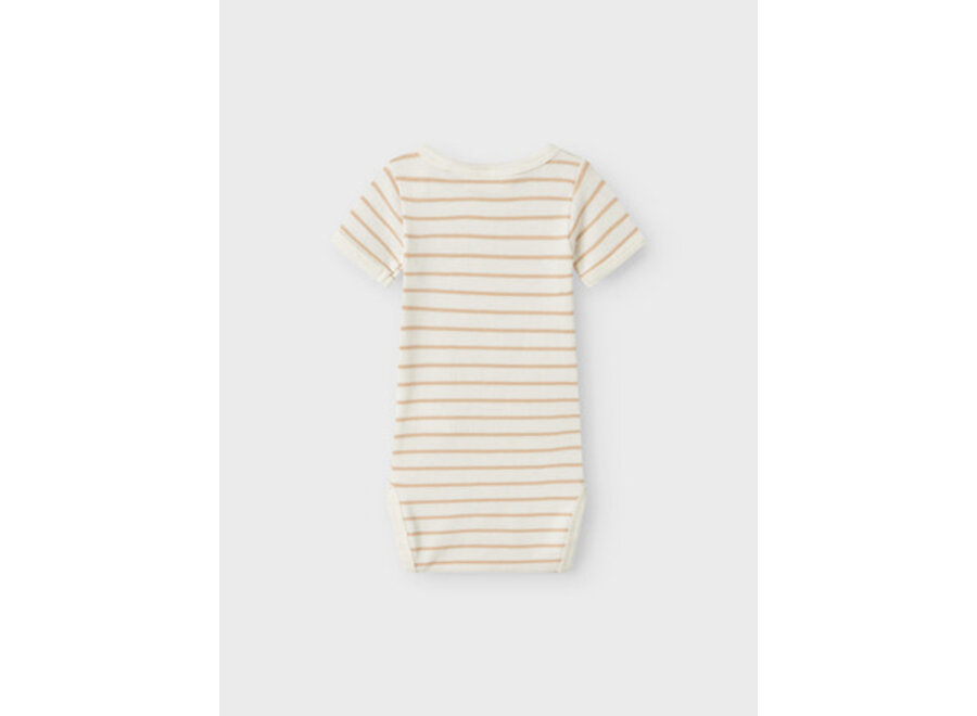 Lil' Atelier Geo Anm Ss Body Irish Cream