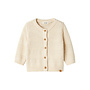 Lil' Atelier Frako Ls Knit Card Turtledove