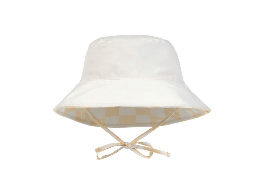 Lässig UV-Vissershoed Check Vanilla