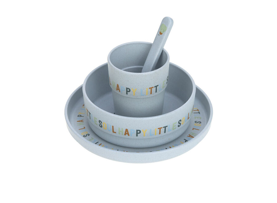 Lässig Serviesset PP/Cellulose Lemon
