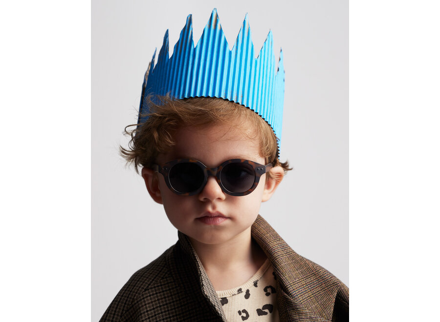 Izipizi zonnebril kids dark turtoise 9-36m